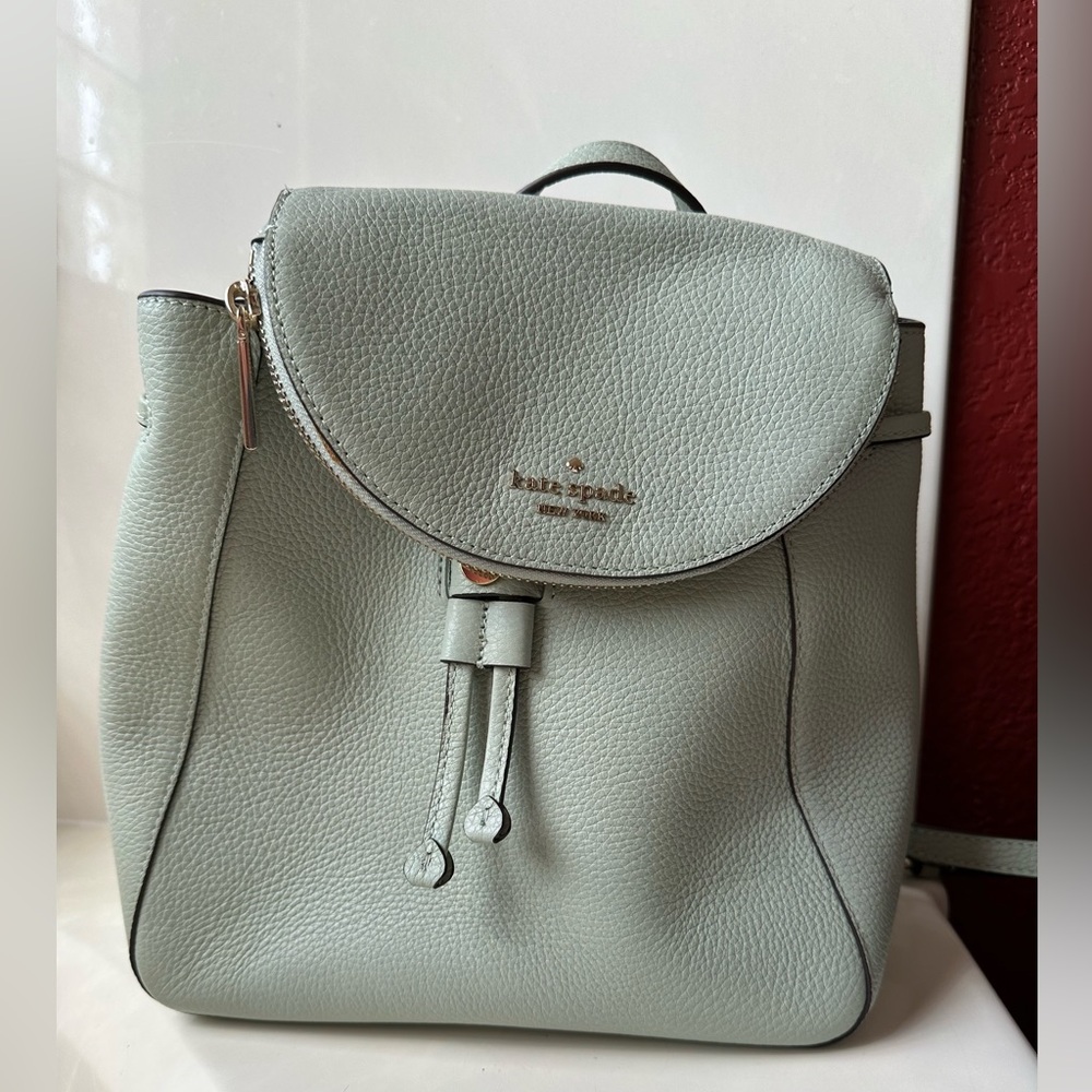 Seafoam green 🐚 Kate Spade backpack purse